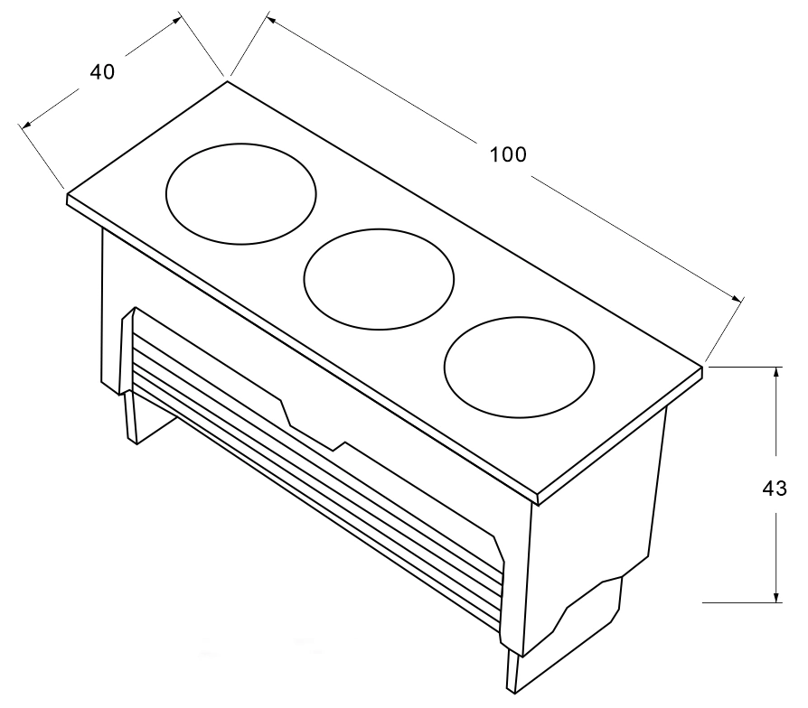 Recessed LED triple spotlight , downlight fixture recessed , anti-glare recessed downlight Supplier | Sincerelux
